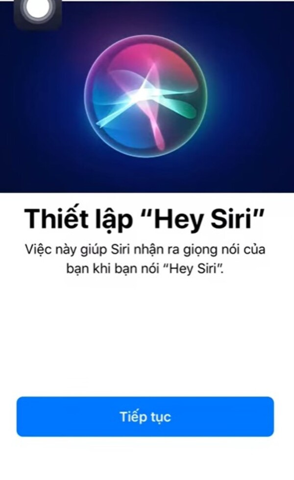 Kiểm tra tính năng Hey Siri trên máy B2