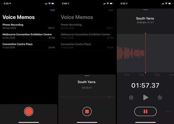 Ứng dụng Voice Memos