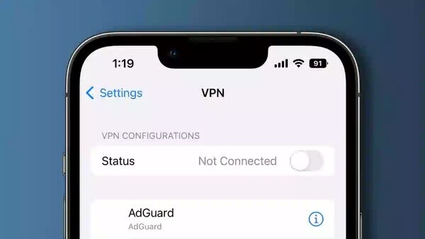 Tắt VPN
