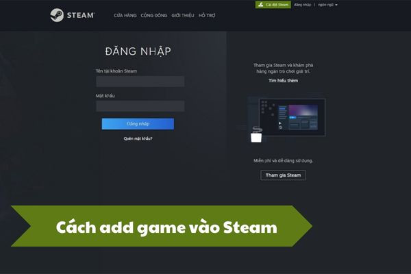 Các lưu ý khi thêm game vào Steam