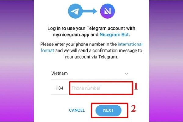Cách mở chặn nhóm chat trên Telegram bằng app Nicegram bước 5