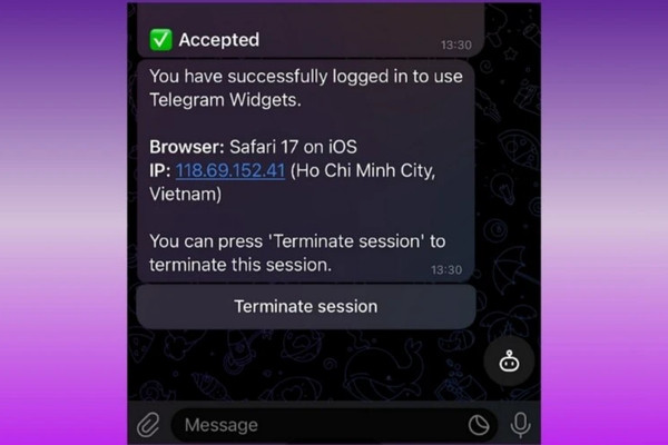Cách mở chặn nhóm chat trên Telegram bằng app Nicegram bước 7