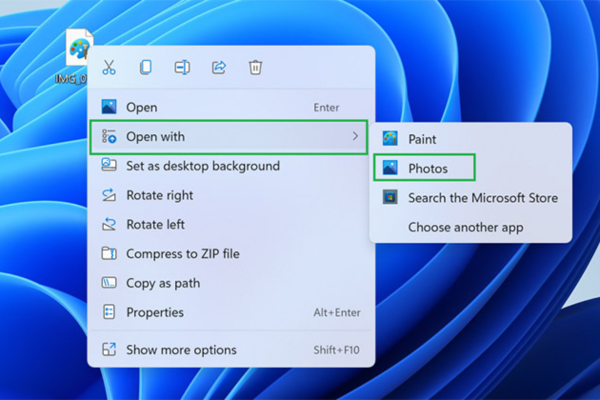 Cách mở tệp HEIC trong Windows 11 bước 1