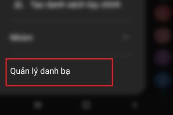 Cách sao lưu danh bạ từ máy sang SIM bước 2 Cách sao lưu danh bạ từ máy sang SIM bước 2