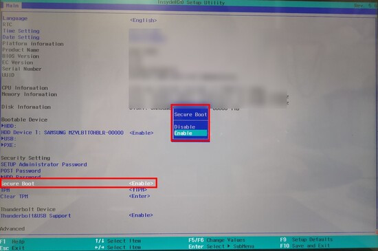 Cách 4: Vô hiệu hóa Secure Boot&nbsp;