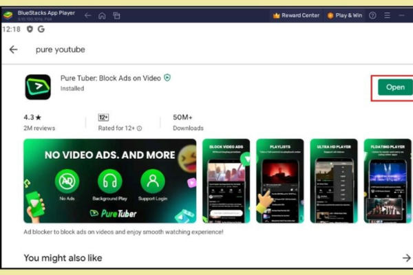 Cách tải Pure Tuber cho PC B4