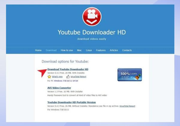 Cách tải Youtube Downloader HD