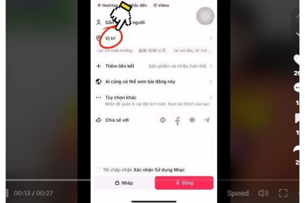 Cách tạo địa điểm trên TikTok đơn giản