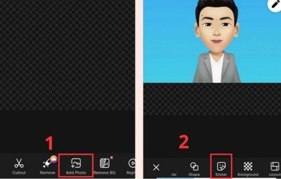 Cách tạo filter trên TikTok bằng app Picsart bước 2