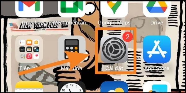 Cách tắt giọng đọc Siri khi có cuộc gọi đến bước 1 Cách tắt giọng đọc Siri khi có cuộc gọi đến bước 1