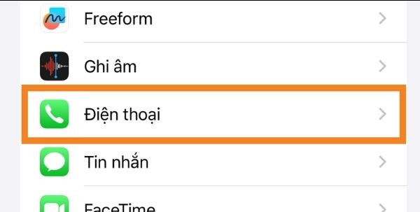 Cách tắt thông báo siri khi có cuộc gọi đến bước 2