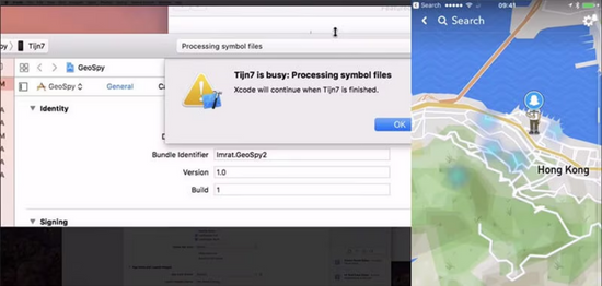 Cách thay đổi vị trí GPS trên iPhone bằng Xcode trên máy tính bước 2