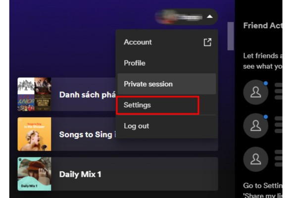 Cách đăng nhạc lên Spotify trên máy tính bước 2