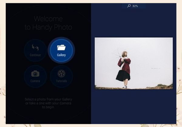 Cách xóa chữ trên ảnh trên điện thoại iPhone bằng Handy Photo B1