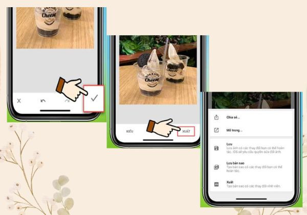 Cách xóa chữ trên ảnh trên điện thoại iPhone bằng Snapseed&nbsp; B4