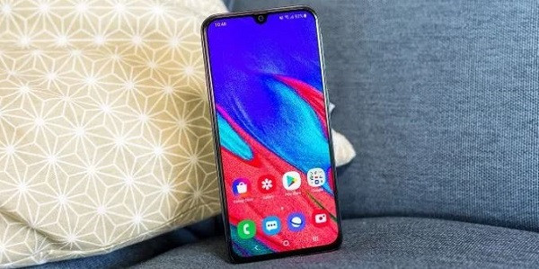 Camera trước Samsung A40