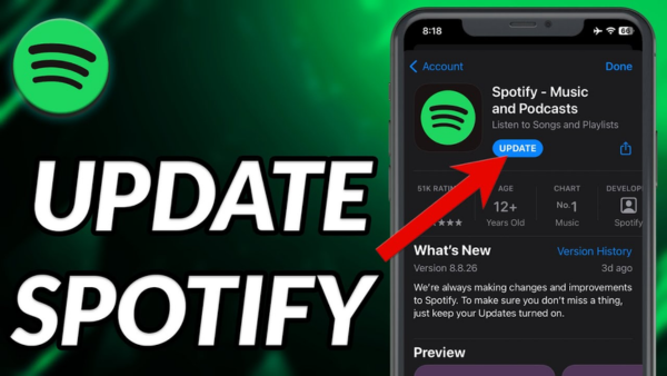 Cập nhật ứng dụng Spotify&nbsp;