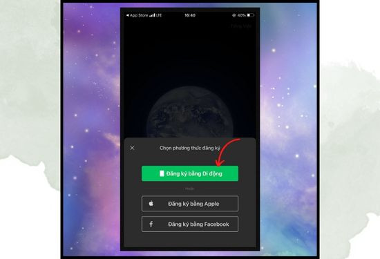 Đăng ký Wechat bằng cách sử dụng số điện thoại bước 2