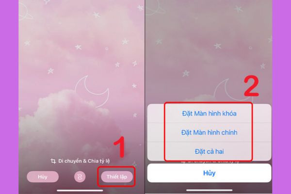 Đặt hình nền iPhone từ Album ảnh bước 3