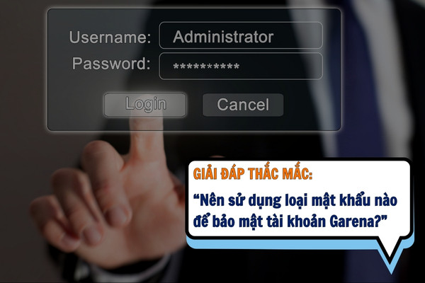 đổi mật khẩu Garena trên điện thoại nên sử dụng loại mật khẩu nào?