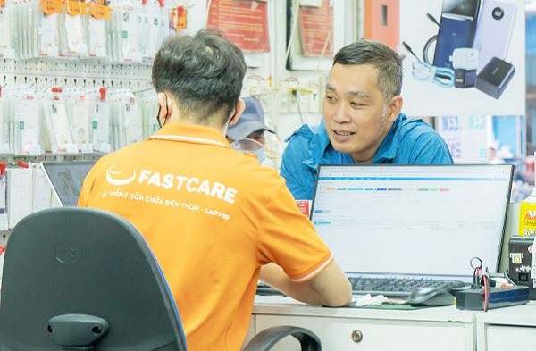 FASTCARE tư vấn và chăm sóc khách hàng nhiệt tình