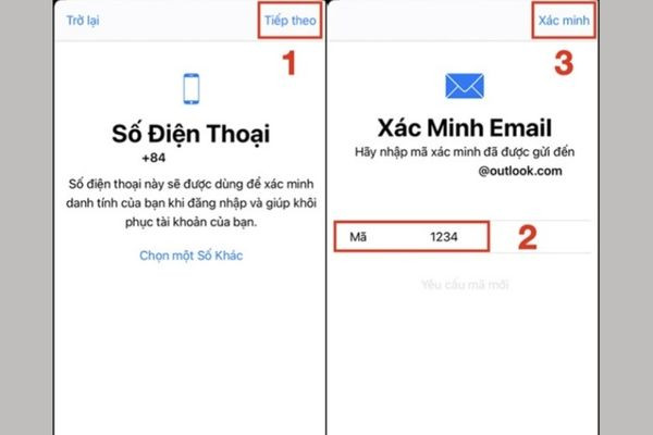 Hướng dẫn cách tạo ID Apple trên iPhone, iPad bước 4 Hướng dẫn cách tạo ID Apple trên iPhone, iPad bước 4