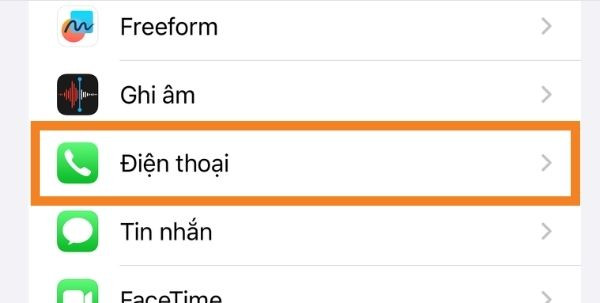 Hướng dẫn cách tắt tiếng Siri khi có cuộc gọi đến bước 2