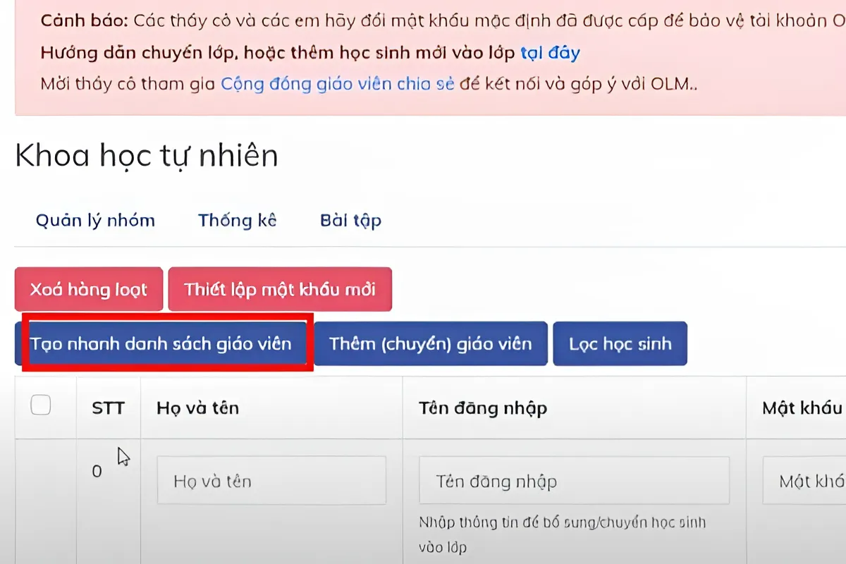 Hướng dẫn cách đăng ký cho giáo viên B3