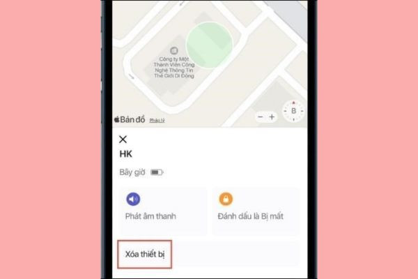 Hướng dẫn mở iPhone bị vô hiệu hoá không cần máy tính bước 5