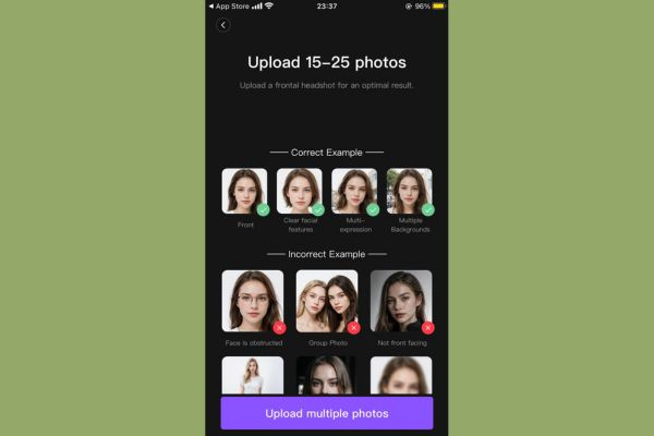 Hướng dẫn tạo ảnh AI từ ảnh thật miễn phí bằng HelloFace bước 3