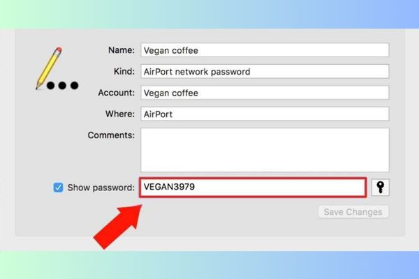 Xem pass Wi-Fi đã kết nối trên iPhone bằng iCloud Keychain bước 5