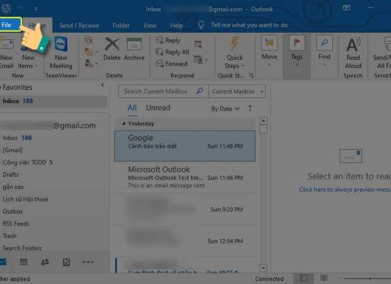Indexing Options bước 1