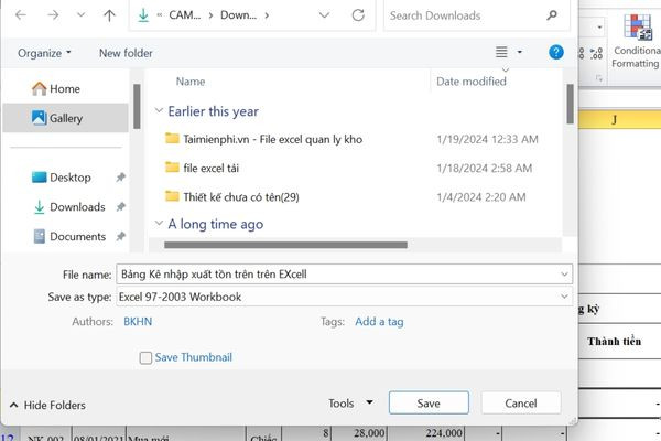 khắc phục lỗi không copy được sheet trong Excel cách 2