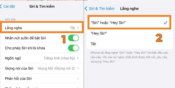 Kiểm tra thiết lập 