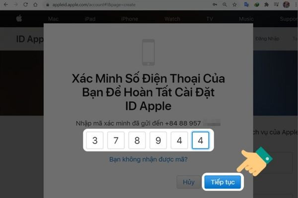 Tạo ID Apple trên Windows bước 3 Tạo ID Apple trên Windows bước 3
