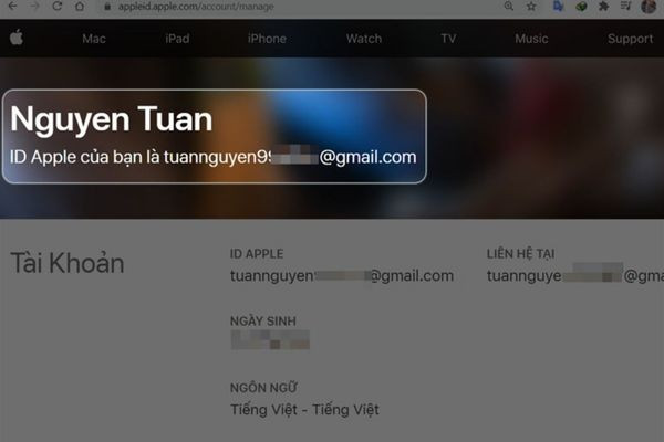 Tạo ID Apple trên Windows bước 4 Tạo ID Apple trên Windows bước 4