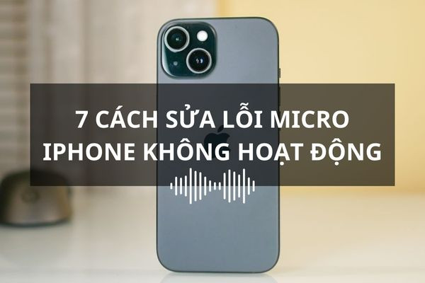 micro iPhone không hoạt động 