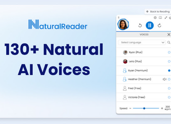 Nền tảng trực tuyến Natural Readers