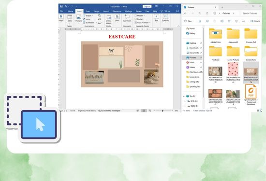 Chèn hình ảnh bằng thao tác “kéo - thả” B3