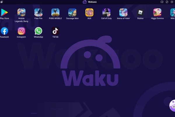 Phần mềm giả lập Wakuoo