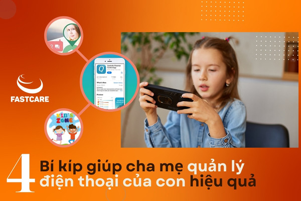Quản lý điện thoại của con