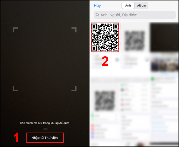 Quét mã bằng hình ảnh QR Quét mã bằng hình ảnh QR