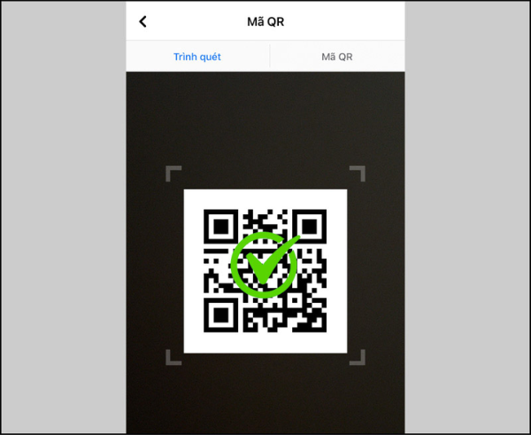 Quét mã QR trực tiếp trên ứng dụng Facebook bước 3 Quét mã QR trực tiếp trên ứng dụng Facebook bước 3