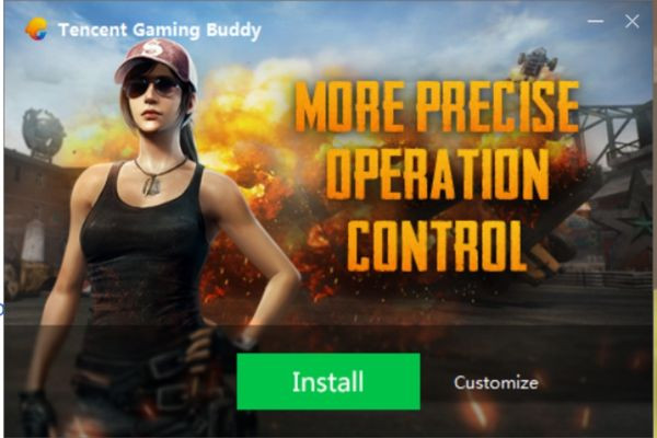 Setting PUBG Mobile giả lập bằng Tencent bước 1