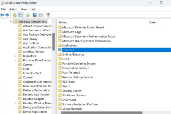 Sử dụng Local Group Policy Editor bước 2