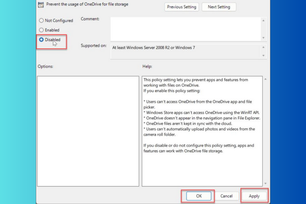 Sử dụng Local Group Policy Editor bước 4
