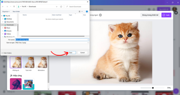 Sử dụng ứng dụng Canva bước 4
