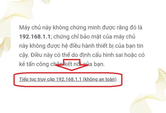 Sửa lỗi cảnh báo kết nối không phải riêng tư&nbsp;B2