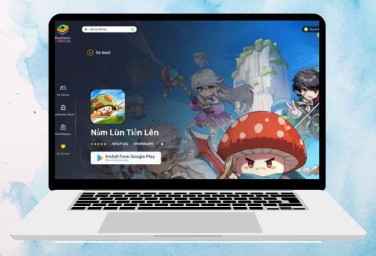 Hướng dẫn tải Nấm Lùn Tiến Lên trên PC B2