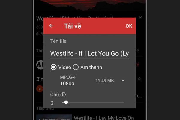 Tải video xuống cực nhanh